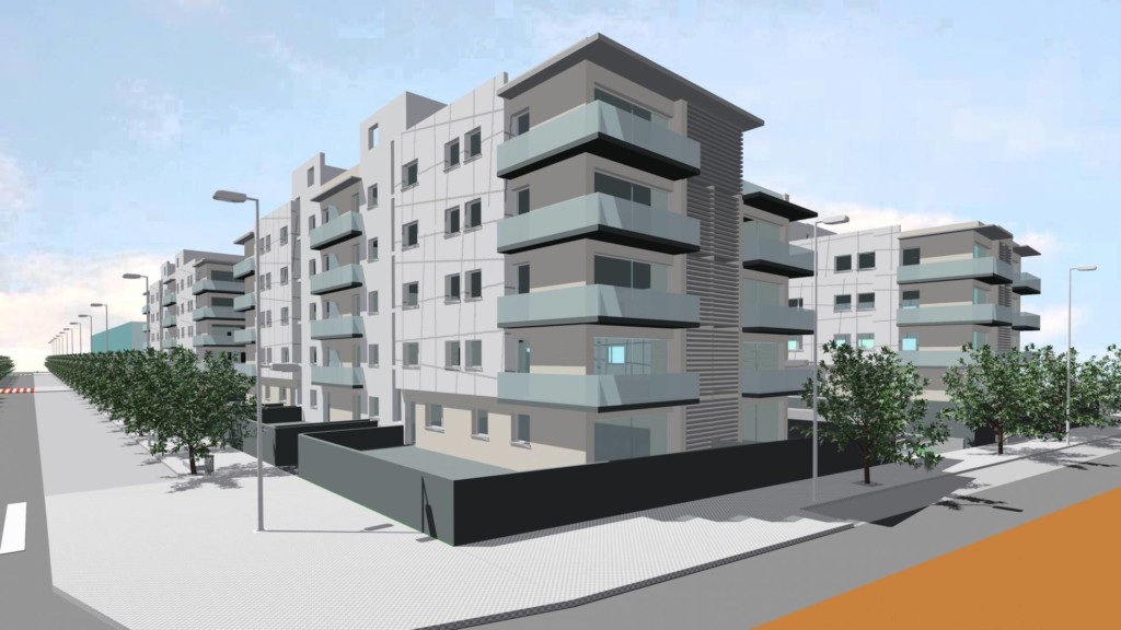 Edificio E05D1-2. Fuente Saso. Hinaco. Monzón. Brualla-Alcaraz. Arquitectos
