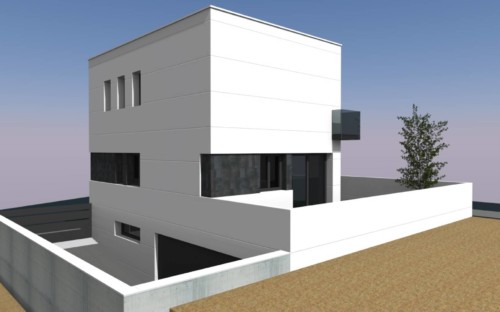 Vivienda unifamiliar aislada con garaje